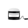 KD28 Table lamp plastic material black / Joe Colombo, 1967 - Recycled - Kartell