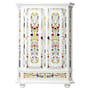 Armoire Altdeutsche bois blanc multicolore / Peint à la main - Moooi