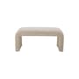 Banc rembourré Bobbie / L 100 cm - Tissu bouclé - Bloomingville