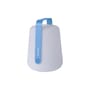 Lampe extérieur sans fil rechargeable Balad 2 métal bleu / H 25 cm - Fermob