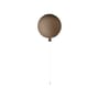 Plafonnier Memory Small verre marron / Ø 25 cm - Brokis