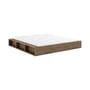 Lit double Ziggy / Pour matelas 180 x 200 cm - Rangements intégrés - KARUP DESIGN