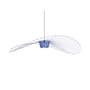 Vertigo Pendant plastic material blue Large / Ø 200 cm - Constance Guisset, 2010 - Petite Friture