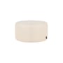 Sitzkissen Folk Petit textil beige / Ø 50 x H 25 cm - NOO.MA