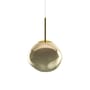 Sospensione Melt Mini materiale plastico oro / LED - Ø 28 cm / Cambiamento di colore - Tom Dixon