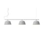 Suspension Ambit Rail métal gris / L 126 cm - Muuto