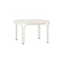 Table basse Thorvald SC108 métal blanc / Ø 70 x H 37 cm - &tradition
