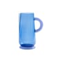 Karaffe Dew glas blau / 1 Liter - & klevering