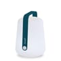 Lampe extérieur sans fil rechargeable Balad Small LED métal bleu / H 25 cm - USB - Fermob