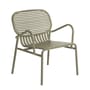 Lounge Sessel Week-End metall grün / Stapelbar - Aluminium - Petite Friture