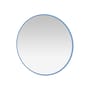 Miroir mural Colour Frame - Around bois bleu / Ø 69.6 cm - MONTANA