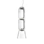 Pendelleuchte Noctambule Cône n°2 glas transparent / LED - Ø 36 x H 127 cm - Flos