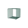 Scaffale Panton Wire Single Cube metallo verde / 34,8 x H 34,8 x P 34,8 cm - Verner Panton, 1971 - MONTANA