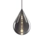 Suspension Flare Bead LED verre argent - Tom Dixon
