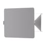  Wall light with plug grey silver metal with pivoting shutter E14 / Charlotte Perriand, 1962 - Nemo