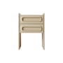 Comodino Space legno beige / 2 Cassetti - HK LIVING