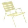 Fauteuil bas Monceau métal jaune / Empilable - Fermob