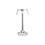 Lampe sans fil rechargeable Bon Jour Unplugged plastique gris / LED - Variateur sensitif/ Modèle d'exposition - Flos