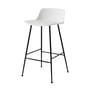 Tabouret de bar Rely HW81 plastique blanc / H 65 cm - &tradition