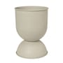 Vaso per fiori Hourglass Large metallo beige / Ø 50 x H 73 cm - Ferm Living