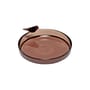 Plateau Perch verre marron / Small - Ø 26 cm - Serax
