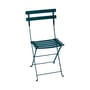 Sedia pieghevole Bistro metallo blu / Metallo - Fermob