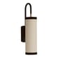 Applique Tokyo tissu blanc noir / Coton - H 42 cm - Maison Sarah Lavoine