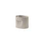 Blumentopf Ridge keramik beige / B 18,5 x T 14,5 x H 15,2 cm - Muuto