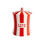 Boîte Vice - LOVE / Porcelaine - Ø 13 x H 17 cm - Jonathan Adler