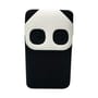 Coussin Panda Mini tissu blanc noir / L 20 x H 33 cm - EO
