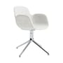 Drehsessel Form textil grau / Vollpolsterung - Normann Copenhagen