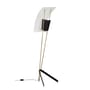 Lampadaire G30 métal blanc noir or / Réédition 1958, Pierre Guariche - SAMMODE STUDIO