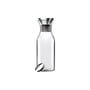 Carafe Stoppe-goutte métal verre transparent 1L / Sans fourreau - Eva Trio