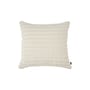 Coussin Ridge beige / 45 x 45 cm - Tissé main - Tom Dixon