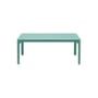 Table basse Net vert / 100 x 60 x H 40 cm - NARDI