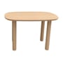 Table enfant Elephant bois naturel / 55 cm x 75 cm - EO