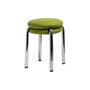 Tabouret rembourré Macaron tissu vert - & klevering