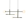 Copenhagen Pendant metal green / L 97 cm - Mobile arms - It's about Romi