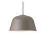 Sospensione Ambit metallo marrone grigio / Ø 25 cm - Metallo - Muuto