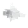 Suspension Big Bang plastique blanc / Ø 96 cm - Franzolini & Jimenez, 2005 - Foscarini