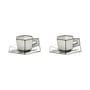 Set de 2 tasses à espresso + soucoupes Carte Blanche - Serax