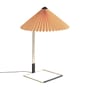 Tischleuchte Matin Large LED textil orange / H 52 cm - Hay
