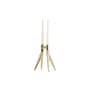 Chandelier Abbracciaio métal or / Philippe Starck, 2012 - Kartell