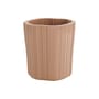 Corteza Small Flower-pot holder plastic material beige / 50 x 53 cm x H 56 cm - Kartell