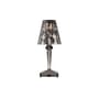Lampada da esterno ricaricabile senza fili Battery LED materiale plastico grigio / Ø 12 x H 30 cm - Riciclato - Kartell