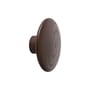 Patère The Dots Wood Medium bois marron / Ø 13 cm - Muuto