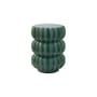 Table d'appoint Pumpkin céramique vert / Ø 33 x H 44,5 cm - POLSPOTTEN