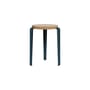 Tabouret empilable Lou / H 45 cm - Chêne éco-certifié - TIPTOE