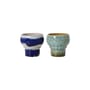 Tasse 70s ceramics céramique multicolore / Set de 2 - 24 cl - HK LIVING
