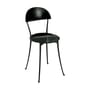 Tonietta Chair leather black / Enzo Mari, 1985 - Zanotta